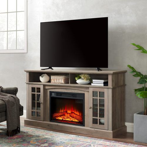 Wood Highboy Fireplace Tv Stands (Photo 10 of 20)