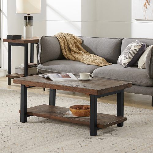 Rustic Natural Coffee Tables (Photo 3 of 20)