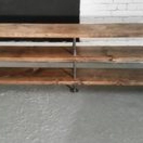 Aged Black Iron Console Tables (Photo 12 of 20)