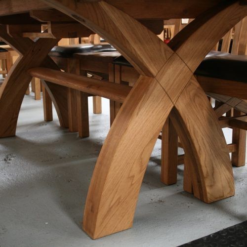 Rustic Oak Dining Tables (Photo 13 of 20)