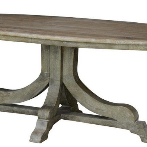 Oval Reclaimed Wood Dining Tables (Photo 8 of 20)