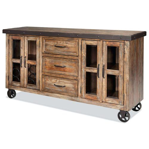 Rustic Sideboards And Buffets (Photo 5 of 20)