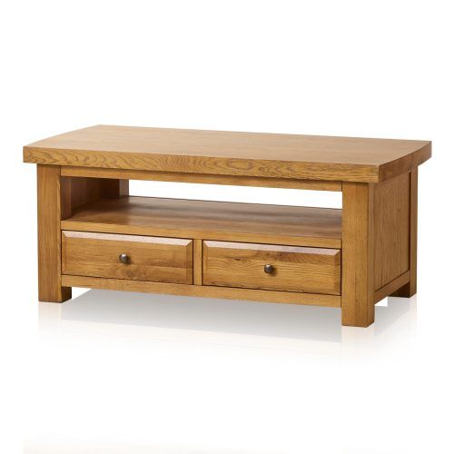 Natural 2-Drawer Shutter Coffee Tables (Photo 15 of 20)