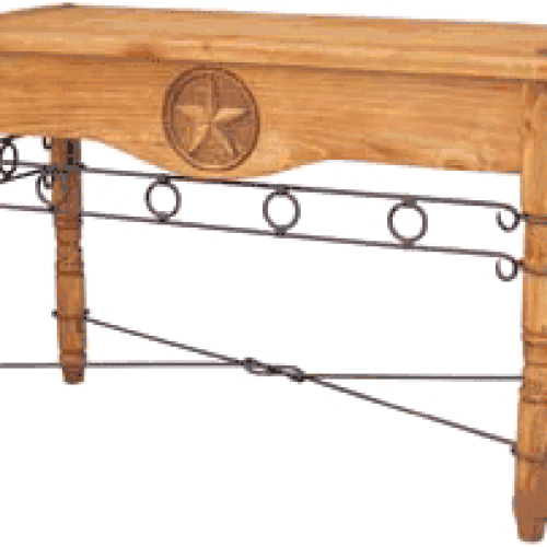 Rustic Barnside Console Tables (Photo 11 of 20)