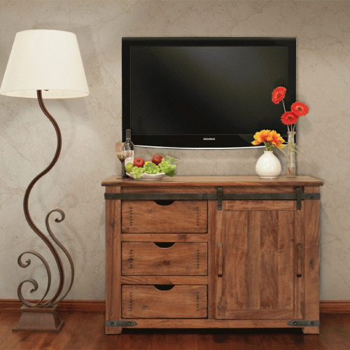 Rustic Tv Cabinets (Photo 16 of 20)