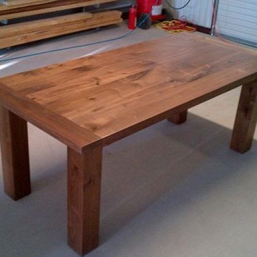 Rustic Walnut Wood Console Tables (Photo 11 of 20)