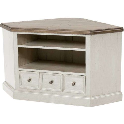 Rustic White Tv Stands (Photo 5 of 15)