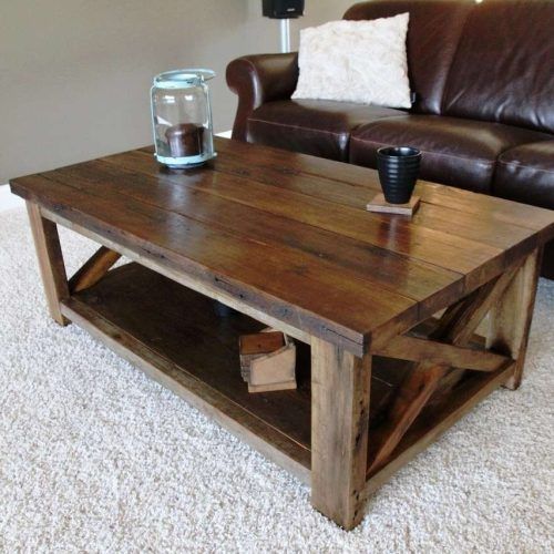 Rustic Coffee Tables With Bottom Shelf (Photo 6 of 20)