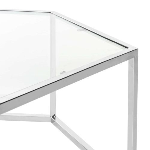 Glass And Chrome Coffee Tables (Photo 17 of 20)