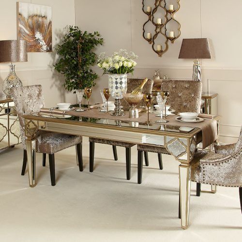 Mirrored Dining Tables (Photo 3 of 20)