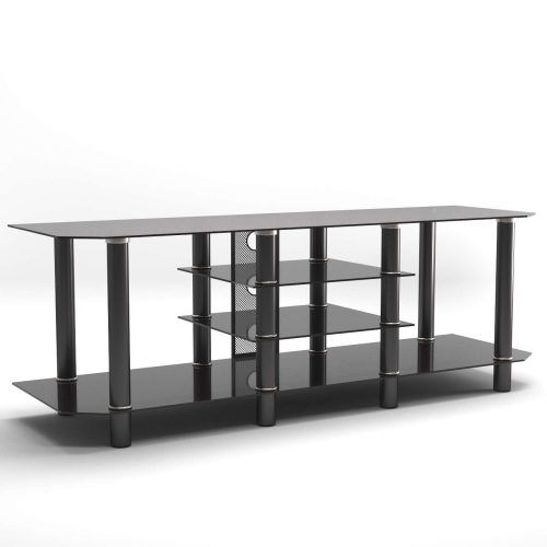 Black Glass Tv Stands (Photo 8 of 15)