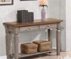 The 20 Best Collection of Vintage Gray Oak Console Tables