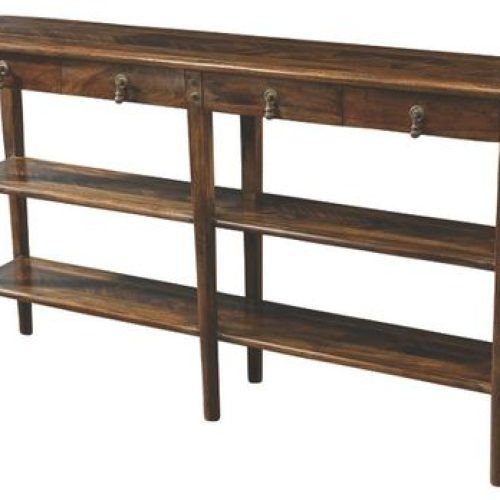 2-Shelf Console Tables (Photo 10 of 20)