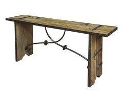 20 Best Collection of Oval Aged Black Iron Console Tables