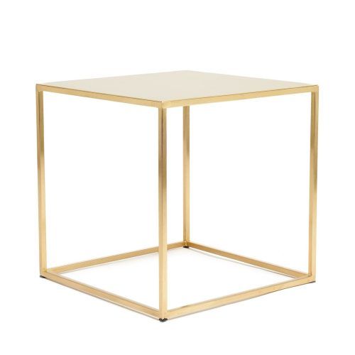 Brass Iron Cube Tables (Photo 8 of 20)