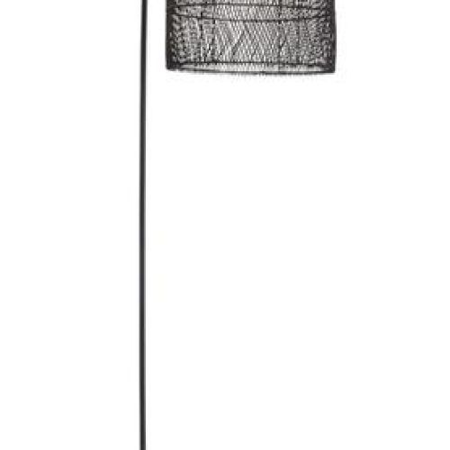 Woven Cane Floor Lamps (Photo 10 of 20)