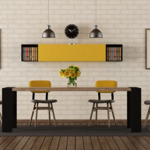 Yellow And Black Console Tables (Photo 19 of 20)