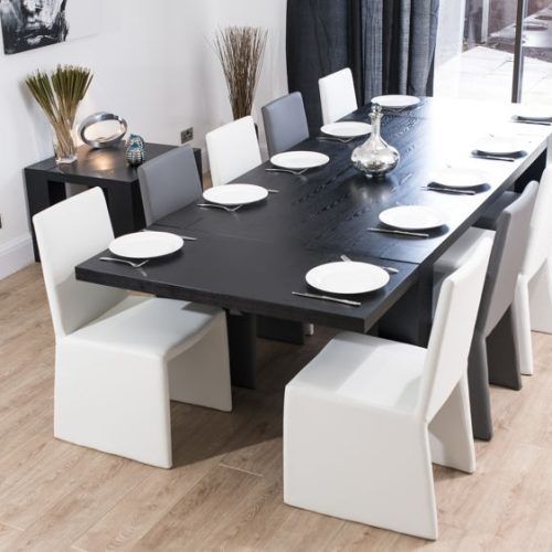 Black Extendable Dining Tables Sets (Photo 2 of 20)