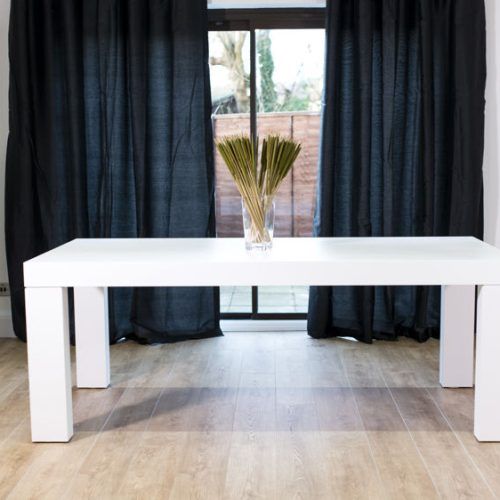 White 8 Seater Dining Tables (Photo 7 of 20)