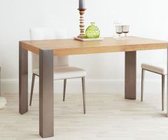  Best 20+ of Brushed Metal Dining Tables