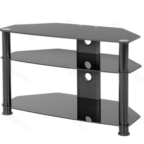 Black Glass Tv Stands (Photo 14 of 15)