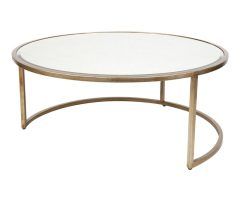 2024 Latest Antique Gold Nesting Coffee Tables