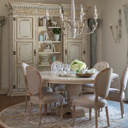 Shabby Chic Cream Dining Tables And Chairs (Photo 13 of 20)