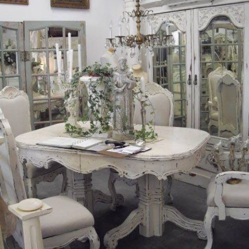 Shabby Dining Tables And Chairs (Photo 19 of 20)