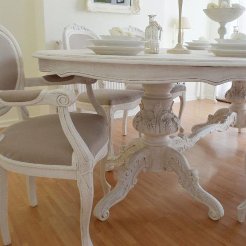 Shabby Dining Tables And Chairs (Photo 8 of 20)