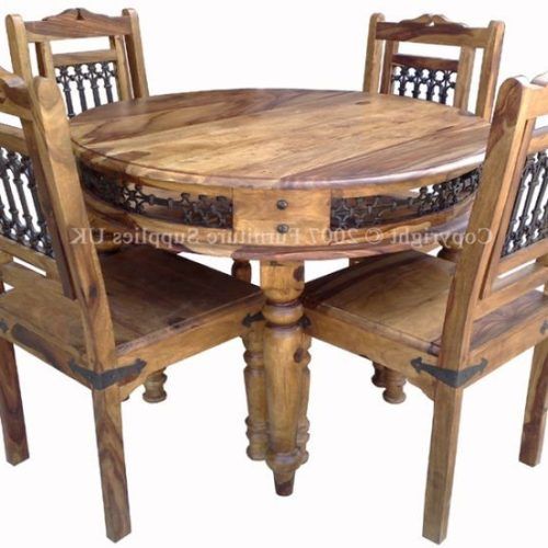 Sheesham Dining Tables And 4 Chairs (Photo 13 of 20)