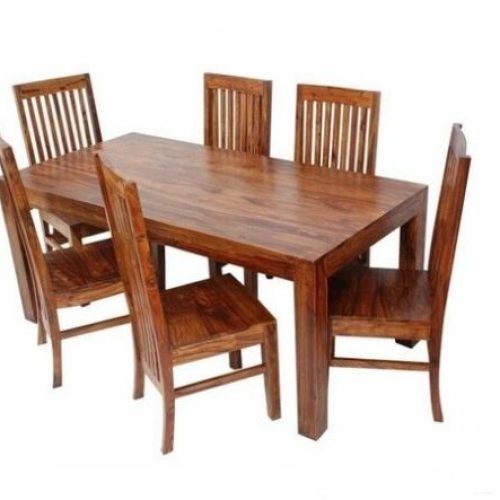 Sheesham Dining Tables And 4 Chairs (Photo 6 of 20)
