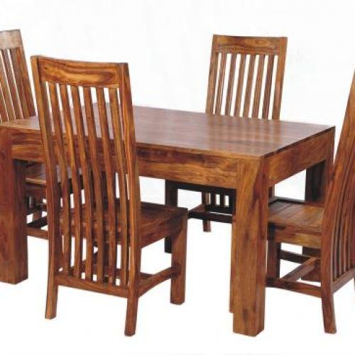 Sheesham Wood Dining Chairs (Photo 3 of 20)