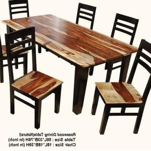 Sheesham Wood Dining Tables (Photo 18 of 20)
