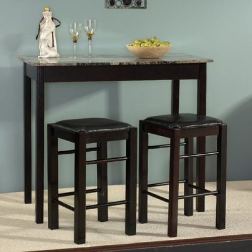 Sheetz 3 Piece Counter Height Dining Sets (Photo 2 of 20)