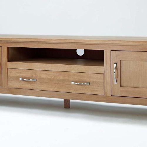 Oak Tv Cabinets With Doors (Photo 4 of 20)