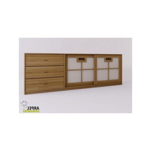3 Drawers Sideboards Storage Cabinet (Photo 7 of 20)