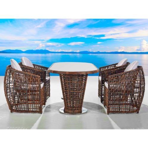Valencia 5 Piece 60 Inch Round Dining Sets (Photo 17 of 20)