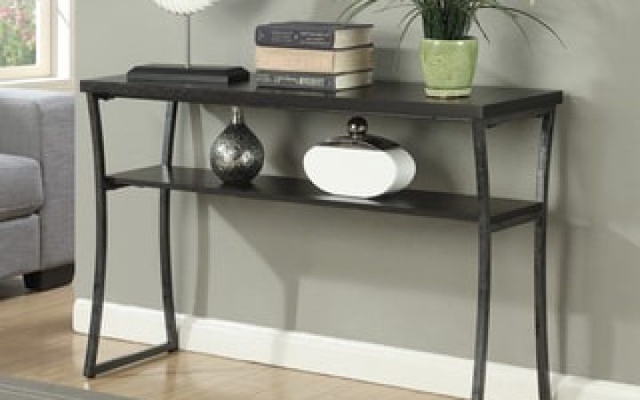 20 Best Gray and Black Console Tables
