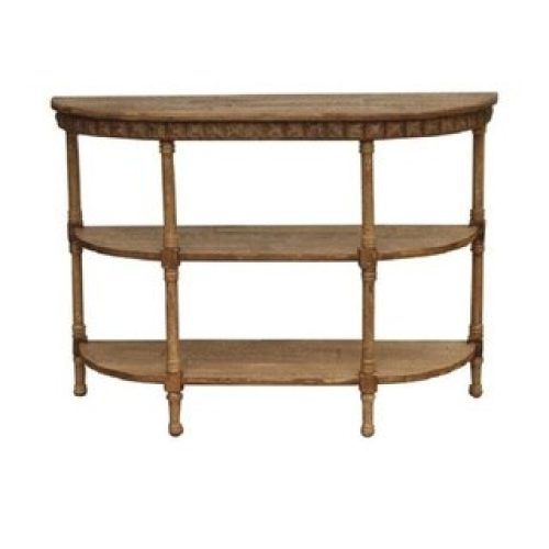 Brown Wood Console Tables (Photo 7 of 20)