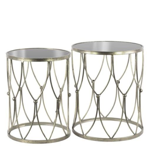 Antique Silver Aluminum Coffee Tables (Photo 13 of 20)