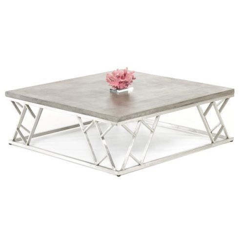 Modern Concrete Coffee Tables (Photo 18 of 20)