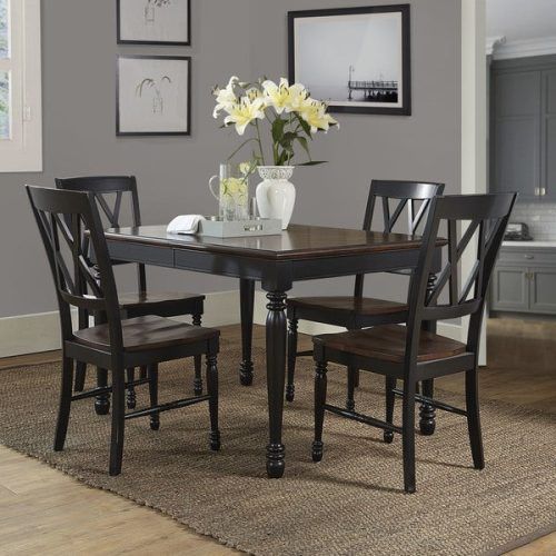 Laconia 7 Pieces Solid Wood Dining Sets (Set Of 7) (Photo 15 of 20)