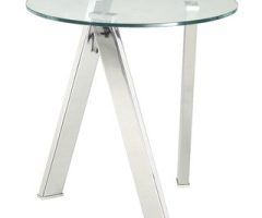 20 The Best Polished Chrome Round Console Tables