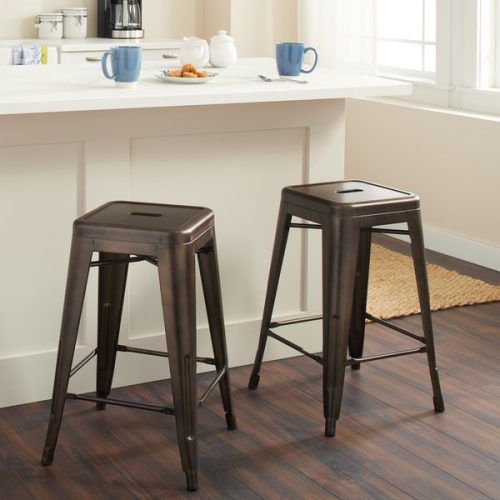 Laurent 7 Piece Counter Sets With Wood Counterstools (Photo 1 of 20)