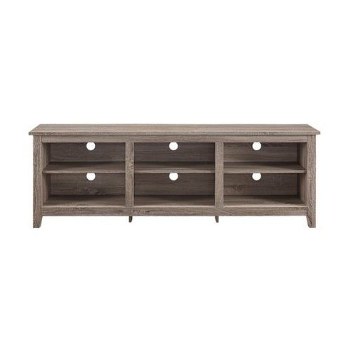 Techni Mobili 53" Driftwood Tv Stands In Grey (Photo 18 of 20)