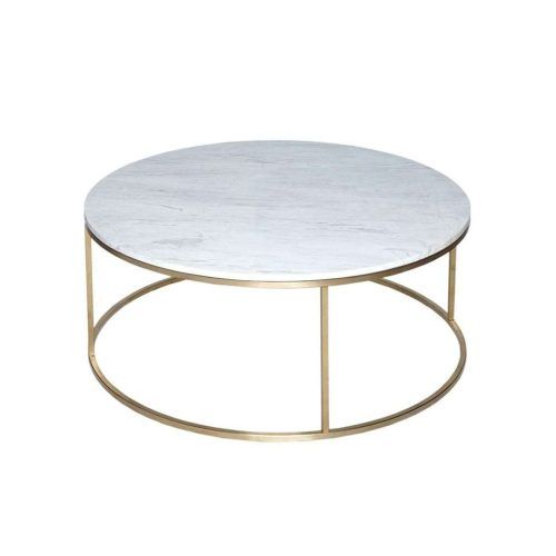 Marble Base Glass Top Coffee Table (Photo 16 of 20)