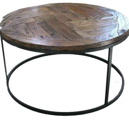 Industrial Round Coffee Tables (Photo 13 of 20)