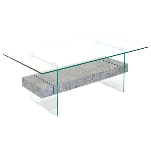 Glass And Stone Coffee Table (Photo 13 of 20)