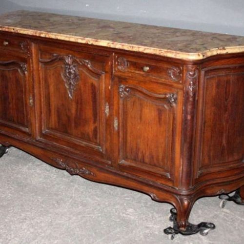 Antique Marble Top Sideboards (Photo 15 of 20)