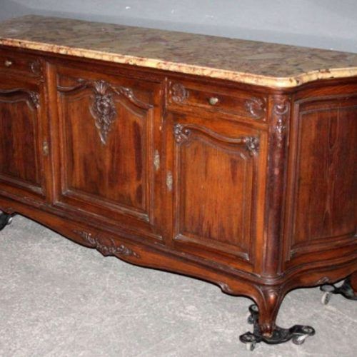 Antique Marble Top Sideboards (Photo 17 of 20)